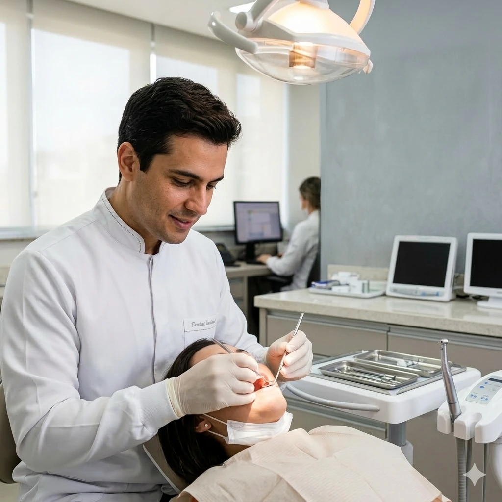 Exemplo de site para dentistas