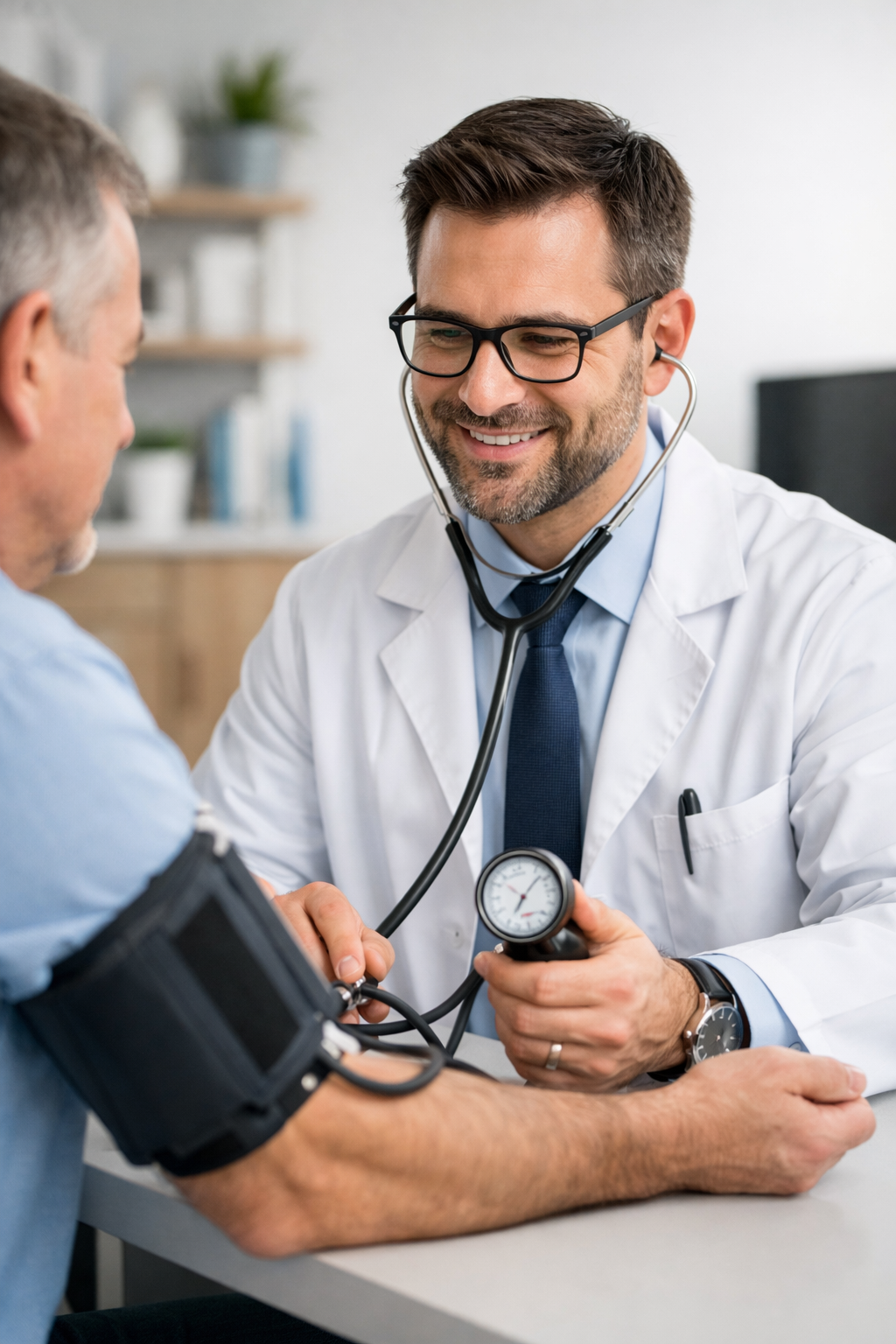 Exemplo de site para médicos